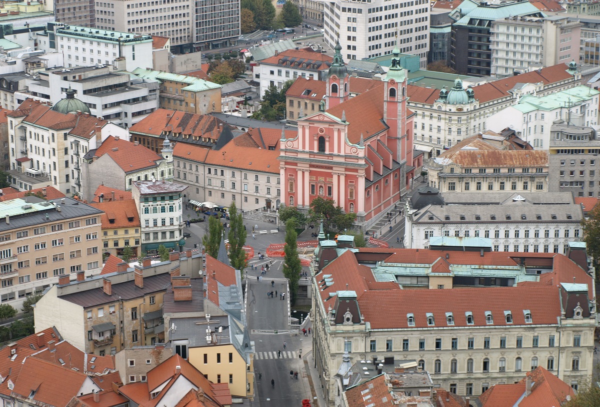 Preseren Square, Ljubljana