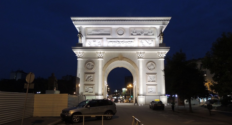 Macedonia Gate, Skopje