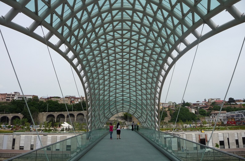 Peace Bridge, Tbilisi